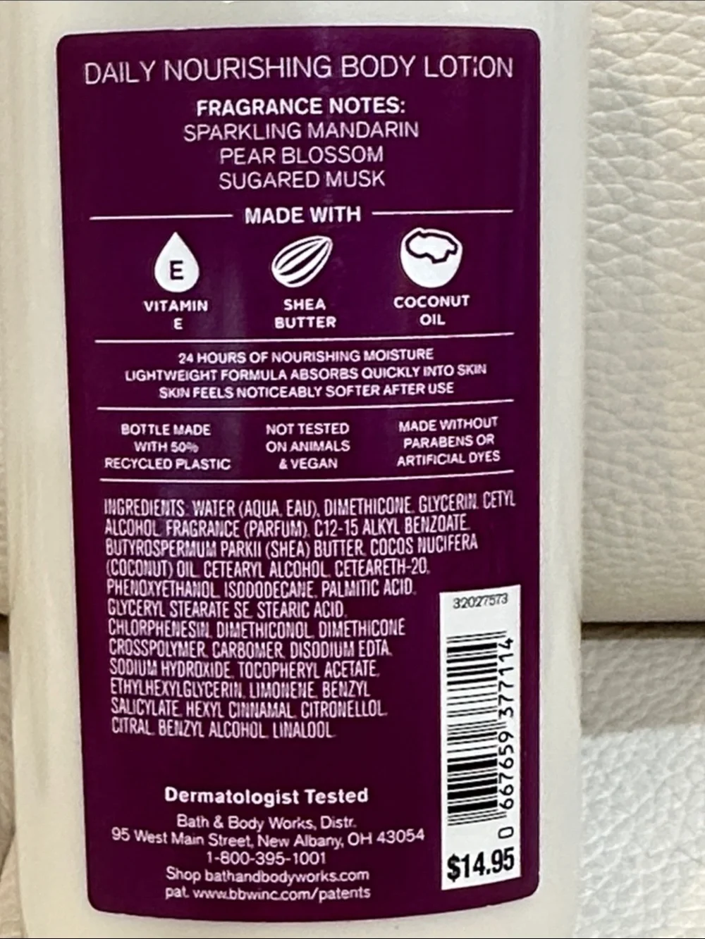 Bath & Body Works please see